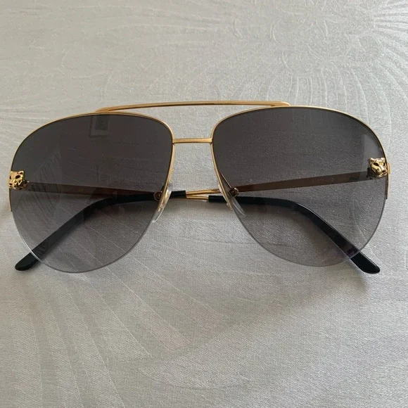 Cartier sunglasses panther head black - Picture 5 of 14